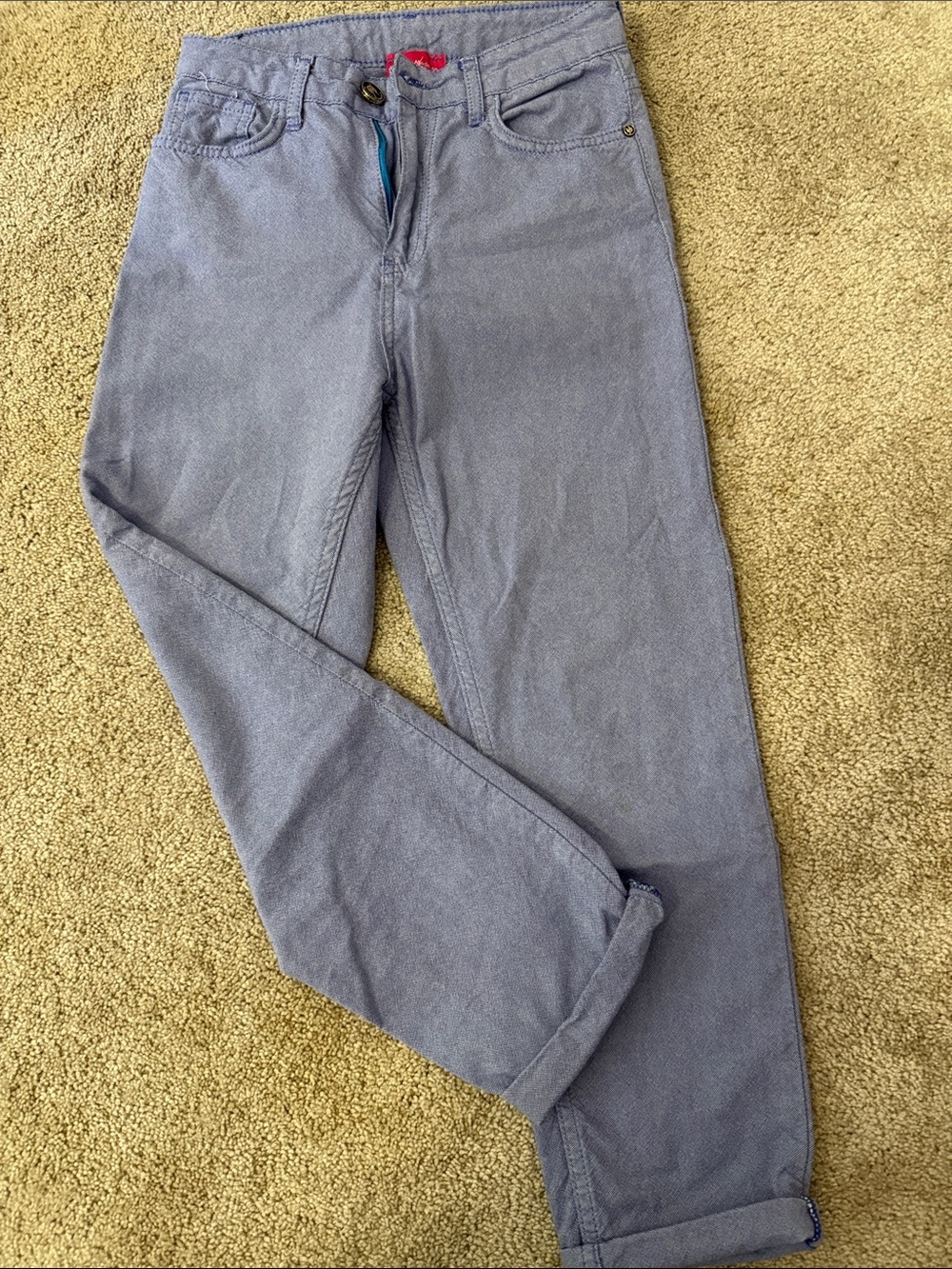 Women’s Lightweight Slate Blue Chino Pants